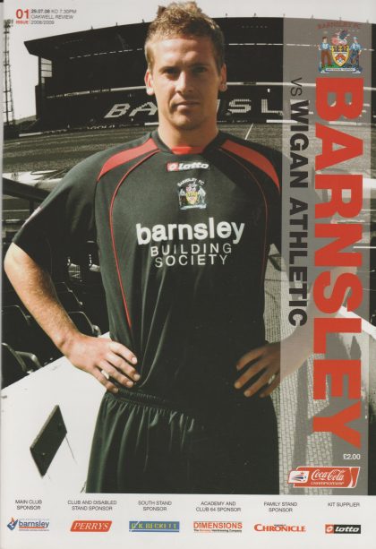 Barnsley v Wigan Athletic 29-Jul-2008