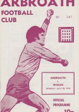 Arbroath v Wigan Athletic 30-Jul-1979
