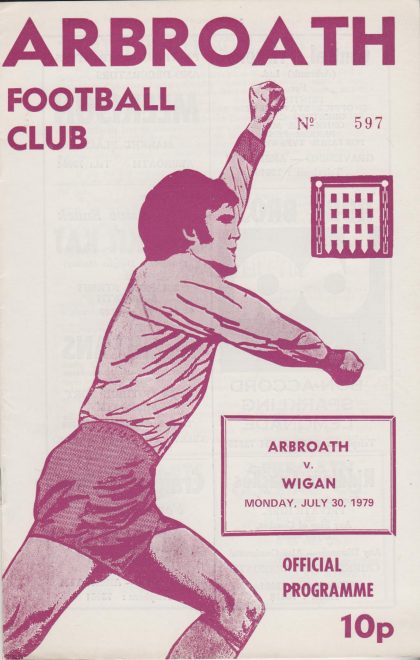Arbroath v Wigan Athletic 30-Jul-1979
