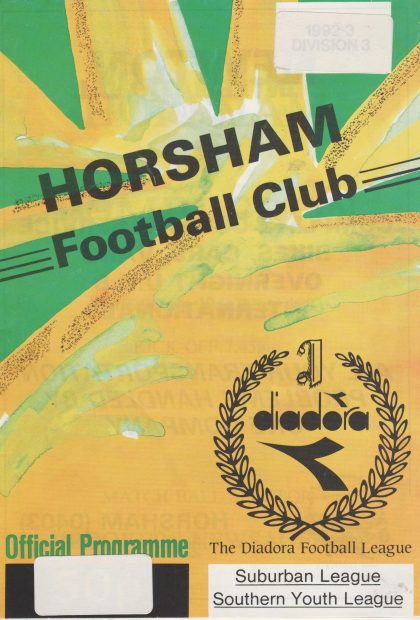 Horsham v Wimbledon 29-Jul-1993