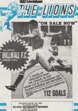 Millwall v Wolverhampton Wanderers 05-Aug-1989