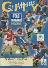 St Albans City v Yeovil Town 19-Oct-1996