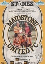 Maidstone United v Yeovil Town  19-Nov-1989