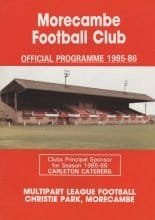 Morecambe v York City 19-Nov-1985