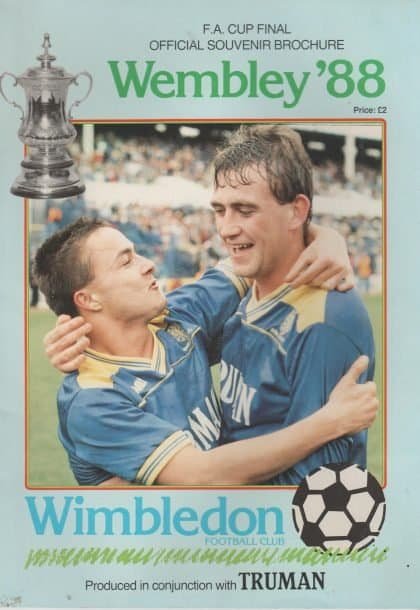 Wimbledon Wembley 88 Official Souvenir Brochure