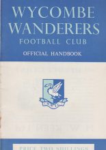 Wycombe Wanderers Official Handbook 1957-58