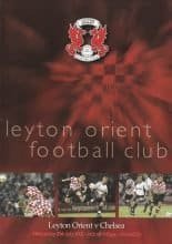 Leyton Orient v Chelsea 25-Jul-2001