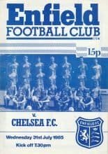 Enfield v Chelsea 31-Jul-1985