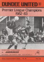 Dundee United v Aberdeen  24-Mar-1984