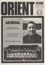 Leyton Orient v Arsenal 17-Mar-1981