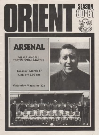Leyton Orient v Arsenal 17-Mar-1981