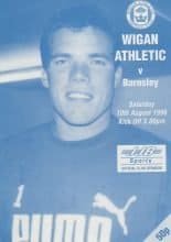 Wigan Athletic v Barnsley 10-Aug-1996