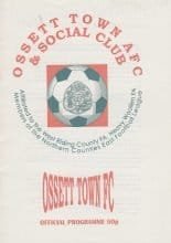 Ossett Town v Barnsley 11-Aug-1994