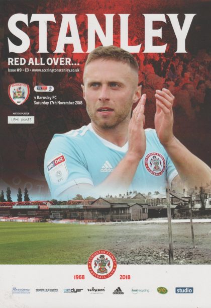 Accrington Stanley v Barnsley 17-Nov-2018
