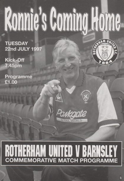 Rotherham United v Barnsley 22-Jul-1997
