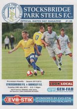 Stocksbridge Park Steels  v Barnsley 24-Jul-2012