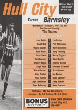 Hull City v Barnsley  07-Aug-1991