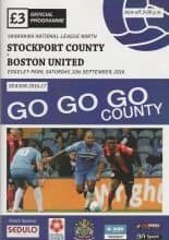 Stockport County v Boston United 10-Sep-2016