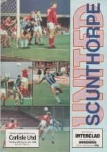 Scunthorpe United v Carlisle United 20-Sep-1988