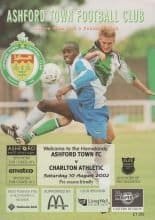 Ashford Town v Charlton Athletic 10-Aug-2002