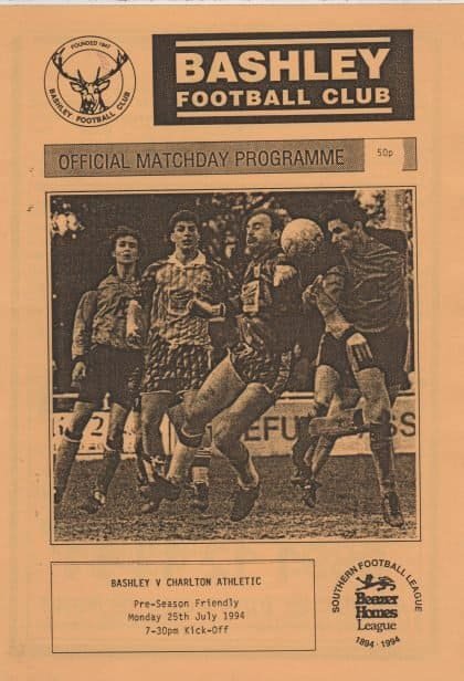 Bashley v Charlton Athletic 25-Jul-2004