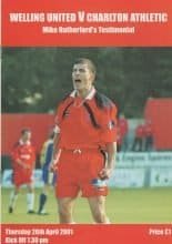 Welling United v Charlton Athletic 26-Apr-2001