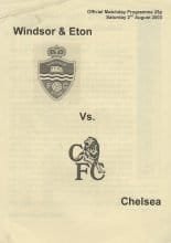 Windsor & Eton v Chelsea 02-Aug-2003