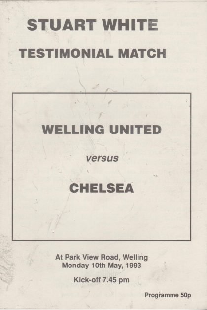Welling United v Chelsea  10-May-1993