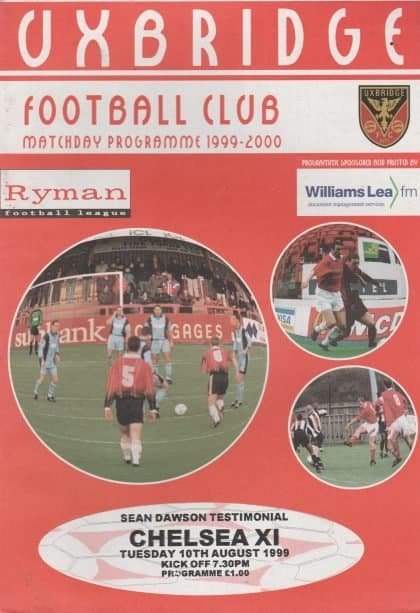 Uxbridge v Chelsea XI 10-Aug-1999