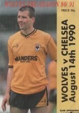 Wolverhampton Wanderers v Chelsea 14-Aug-1990