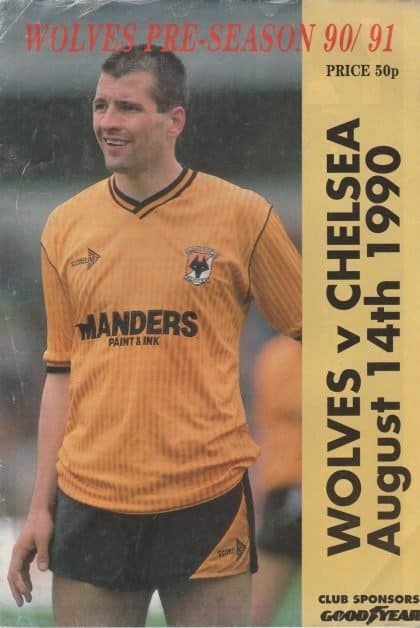 Wolverhampton Wanderers v Chelsea 14-Aug-1990