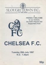 Slough Town v Chelsea 29-Jul-1997