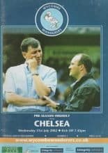 Wycombe Wanderers v Chelsea  31-Jul-2002