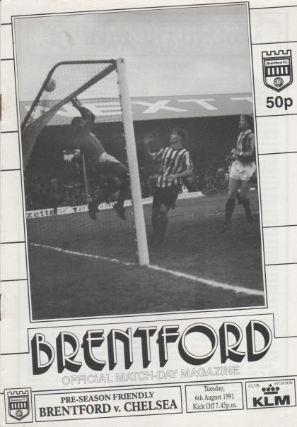 Brentford v Chelsea 06-Aug-1991