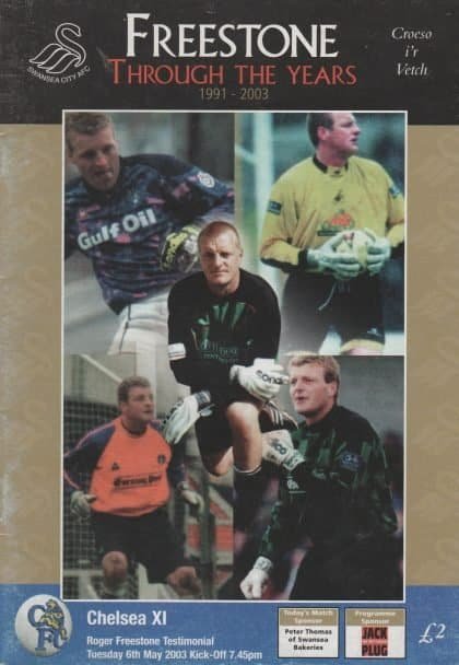 Swansea City v Chelsea XI   06-May-2003