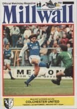 Millwall v Colchester United  03-Sep-1985