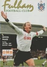 Fulham v Crystal Palace 29-Jul-1997