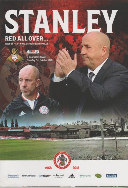 Accrington Stanley v Doncaster Rovers 02-Oct-2018