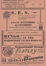 Southport v Doncaster Rovers  30-Mar-1963