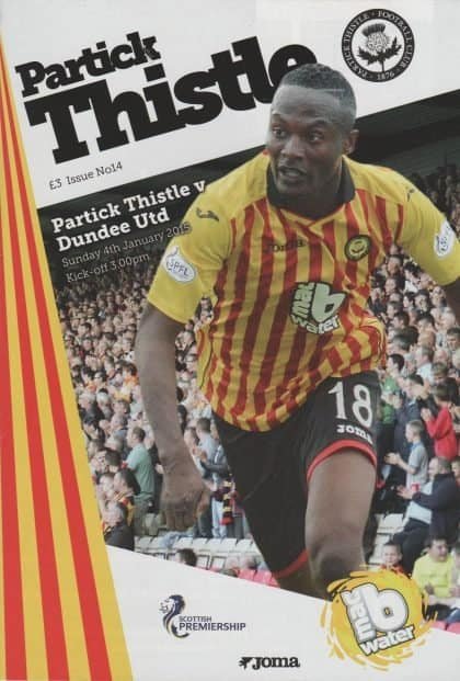 Partick Thistle v Dundee United 04-Jan-2015