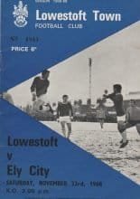 Lowestoft Town v Ely City  23-Nov-1968