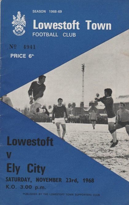 Lowestoft Town v Ely City  23-Nov-1968