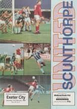 Scunthorpe United v Exeter City   11-Feb-1989