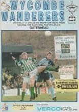 Wycombe Wanderers v Gateshead 13-Mar-1993