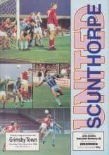 Scunthorpe United v Grimsby Town 10-Sep-1988