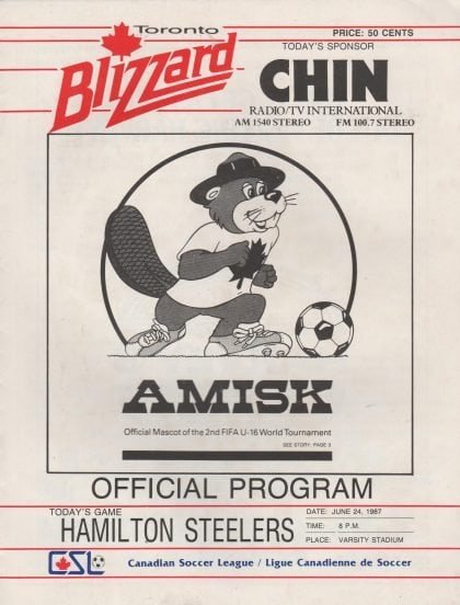 Toronto Blizzard v Hamilton Steelers   24-Jun-1987