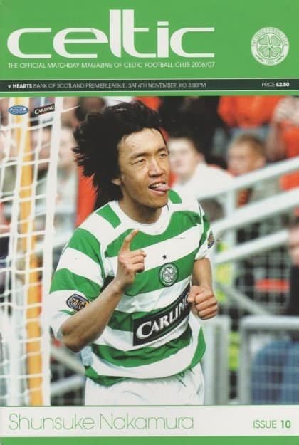 Glasgow Celtic v Heart of Midlothian 04-Nov-2006
