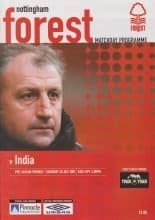 Nottingham Forest v India  28-Jul-2001