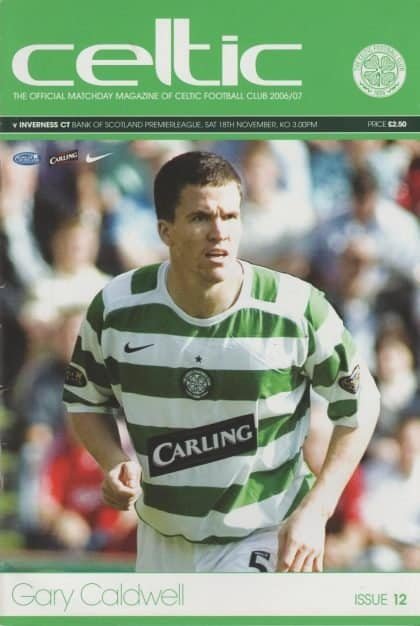 Glasgow Celtic v Inverness Caledonian Thistle 18-Nov-2006