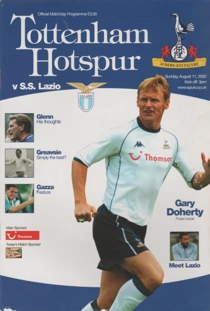 Tottenham Hotspur v Lazio  11-Aug-2002